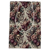Sac Cadeau Moyen Né à Bloom - gothique victorien (Dos)