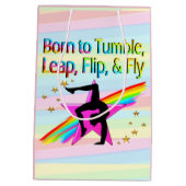 SAC CADEAU MOYEN NÉE À TUMBLE GYMNASTICS CADEAU (Dos)