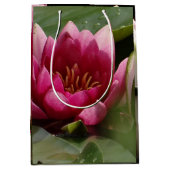 Sac Cadeau Moyen Nénuphar rose (Devant)