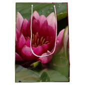 Sac Cadeau Moyen Nénuphar rose (Dos)