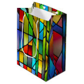 Sac Cadeau Moyen Neon Stainverre (Devant Angle)