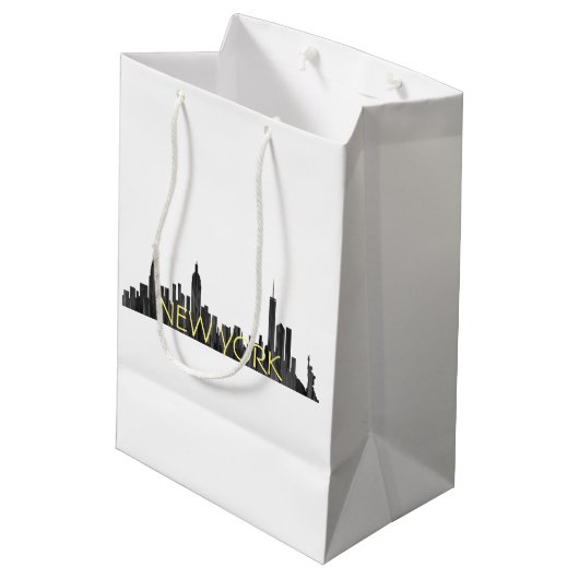 SAC CADEAU MOYEN NEW YORK, PINCEAU D'HORIZON DE NY - (Dos Angle)