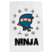Sac Cadeau Moyen Ninja Boy (Devant)