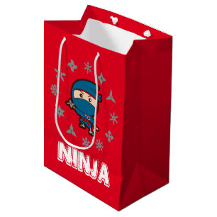 Sac Cadeau Moyen Ninja Boy Christmas