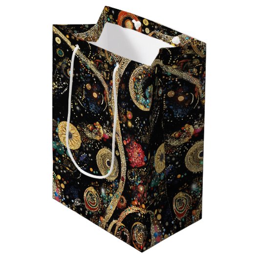 Sac Cadeau Moyen Nocturne (Devant Angle)