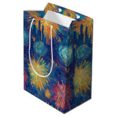 Sac Cadeau Moyen Nocturne (Dos Angle)