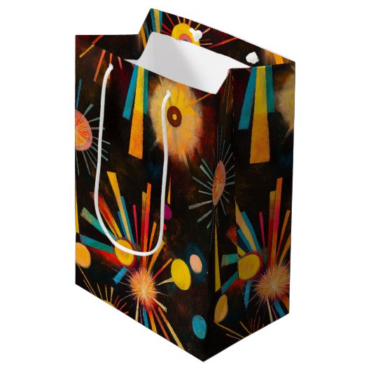 Sac Cadeau Moyen Nocturne (Devant Angle)