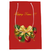 Sac Cadeau Moyen Noël (Devant)