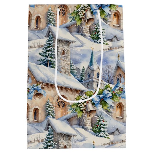 Sac Cadeau Moyen Noël (Dos)