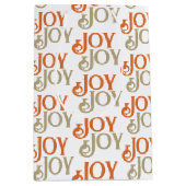 Sac Cadeau Moyen Noël de la joie moderne (Devant)