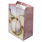 Sac Cadeau Moyen Noël de l'ornement (Dos Angle)