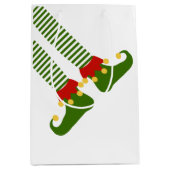 Sac Cadeau Moyen Noël Funny ELF Shelf Festif Festif Festif (Devant)