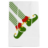 Sac Cadeau Moyen Noël Funny ELF Shelf Festif Festif Festif (Dos)