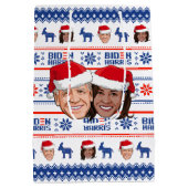 Sac Cadeau Moyen Noël Joe et Kamala (Dos)