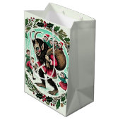 Sac Cadeau Moyen Noël Krampus (Dos Angle)