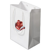 Sac Cadeau Moyen Noël occidental Casquette roux Cowboy (Dos Angle)