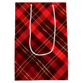 Sac Cadeau Moyen Noël rouge noir (Dos)