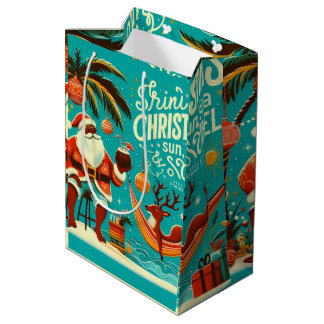 Sac Cadeau Moyen Noël Trini