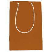 Sac Cadeau Moyen nom de couleur brun Impala (Devant)