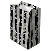 Sac Cadeau Moyen Notation musicale (Dos Angle)