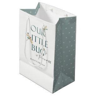 Sac Cadeau Moyen Notre Petite libellule Bleue Boeuf N'Importe Quel