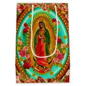 Sac Cadeau Moyen Notre Vierge Marie mexicain saint de Madame (Dos)