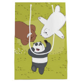 Sac Cadeau Moyen Nous portons des ours nus - #SquadButs (Dos)