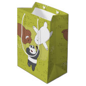 Sac Cadeau Moyen Nous portons des ours nus - #SquadButs (Dos Angle)