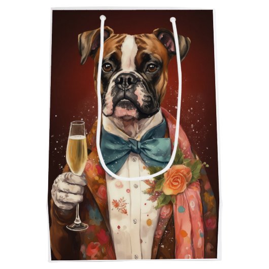 Sac Cadeau Moyen Nouvel an (Dos)