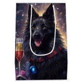 Sac Cadeau Moyen Nouvel An belge (Dos)