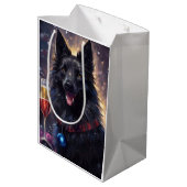 Sac Cadeau Moyen Nouvel An belge (Dos Angle)