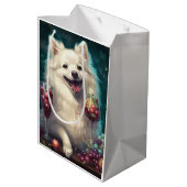 Sac Cadeau Moyen Nouvel An Eskimo Américain (Dos Angle)