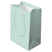 Sac Cadeau Moyen Nuage de Menthe (Dos Angle)