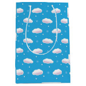 Sac Cadeau Moyen Nuages (Devant)