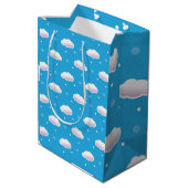 Sac Cadeau Moyen Nuages (Dos Angle)