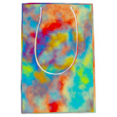 Sac Cadeau Moyen Nuages colorés (Devant)