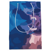 Sac Cadeau Moyen Nuages colorés d'orage (Devant)