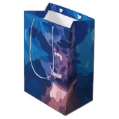 Sac Cadeau Moyen Nuages colorés d'orage (Dos Angle)