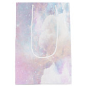 Sac Cadeau Moyen Nuages et étoiles de rêve (Dos)