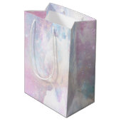 Sac Cadeau Moyen Nuages et étoiles de rêve (Dos Angle)