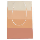 Sac Cadeau Moyen Nuances du dégradé de la plume (Devant)