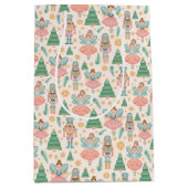 Sac Cadeau Moyen Nutcracker Ballet Motif de vacances (Devant)