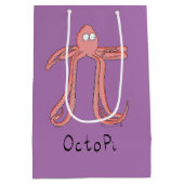 Sac Cadeau Moyen Octopus Pi Symbole Math Enseignant Funny (Dos)