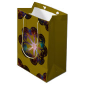 Sac Cadeau Moyen Octoskull galactique (Devant Angle)