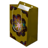 Sac Cadeau Moyen Octoskull galactique (Dos Angle)