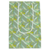 Sac Cadeau Moyen Oeucalyptus botanique feuille aquarelle (Dos)