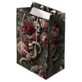 Sac Cadeau Moyen Of Bone & Vine - Gothique Victorien (Devant Angle)