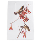 Sac Cadeau Moyen Oiseaux de brume de riz d'Audubon ou oiseaux Bobol (Dos)