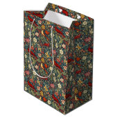 Sac Cadeau Moyen Oiseaux en fleurs (Dos Angle)