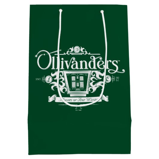 Sac Cadeau Moyen OLIVANDERS™ Makers of Fine Wands (Dos)